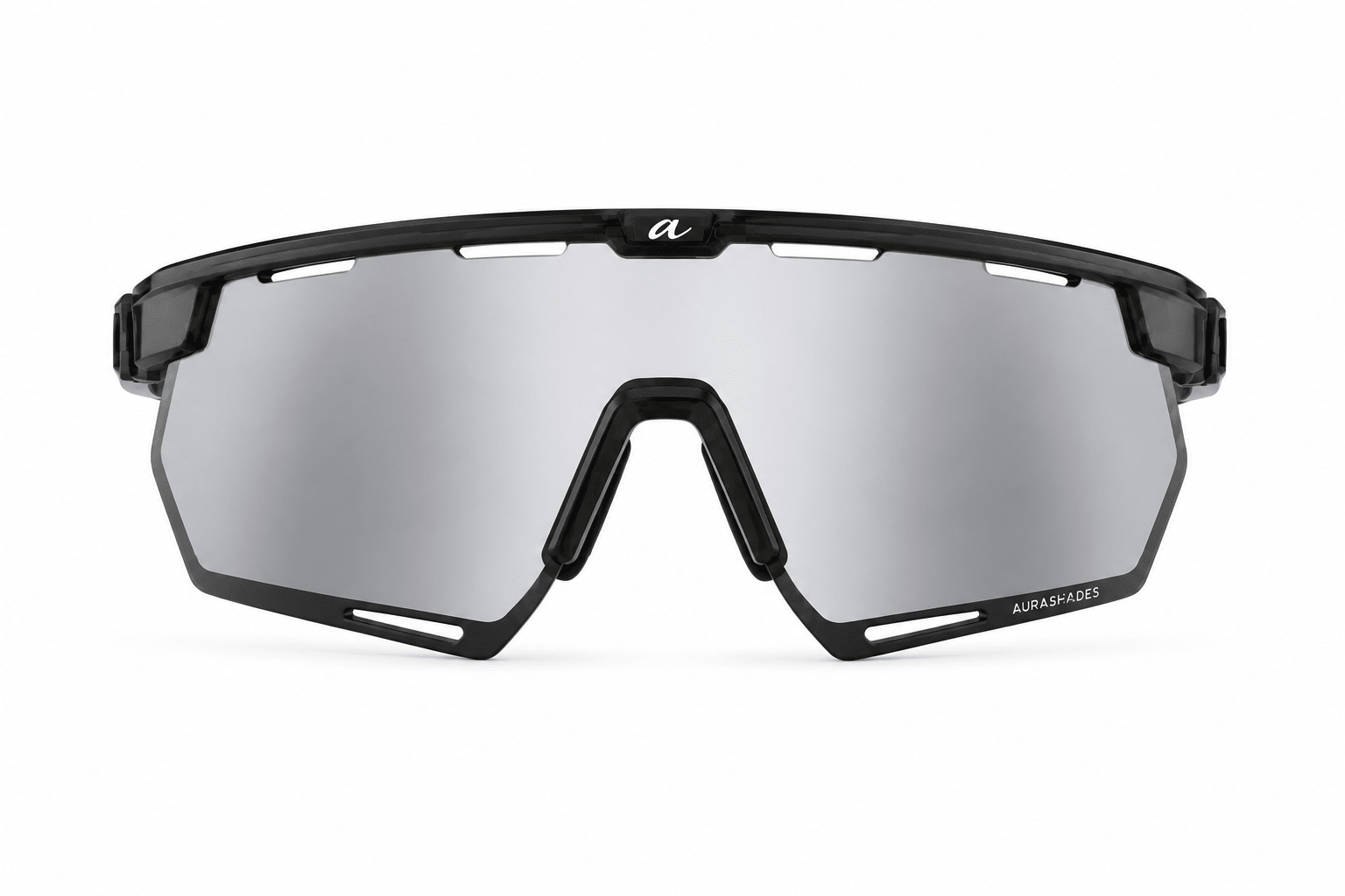 Photochromic polarised sunglasses front view - Aura Shades Singapore
